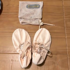 Never Worn Pink Sansha Ballet Shoes